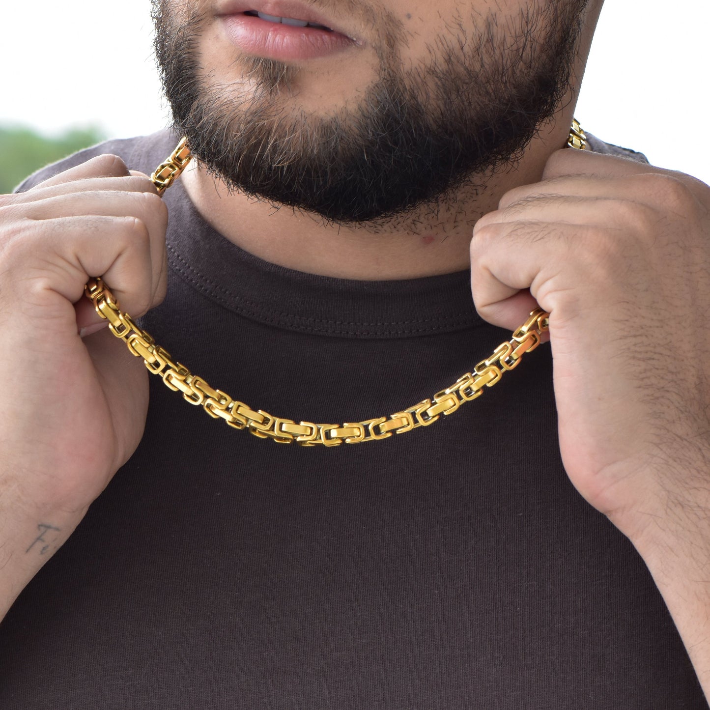 Cadena Rustica Hombre