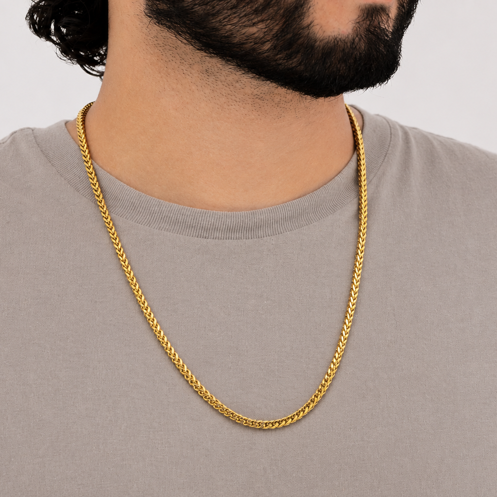 Cadena Franco Hombre 4mm